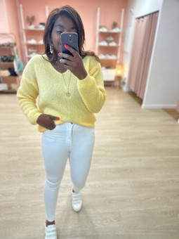Pull Lola jaune