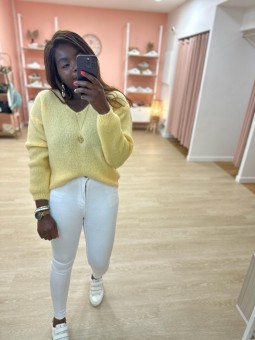 Pull Lola jaune