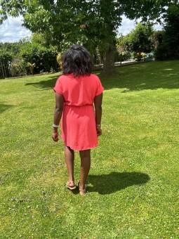 Robe Joy corail