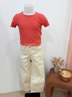 Jean Wide Lola beige