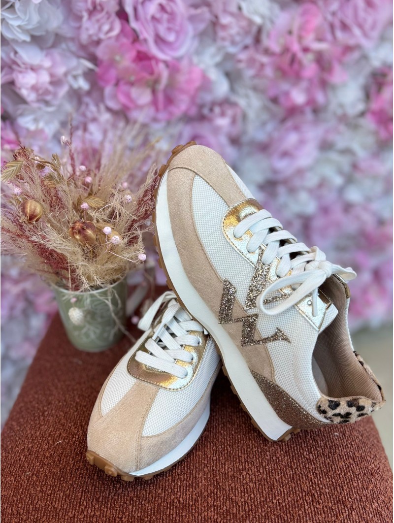 Basket Faustine Beige