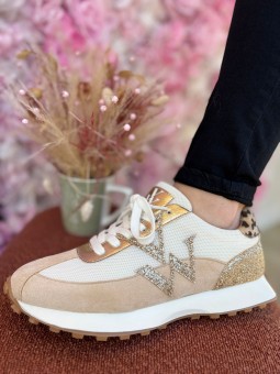 Basket Faustine Beige