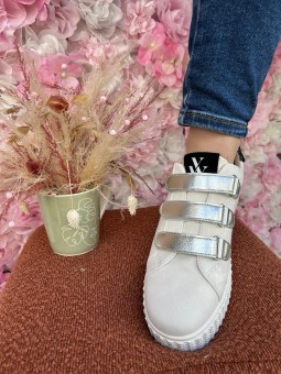 Basket Pomeline Argenté