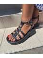 Sandale Lou noire
