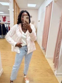 Impermeable Jade rose