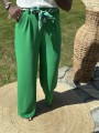 Pantalon Paula vert
