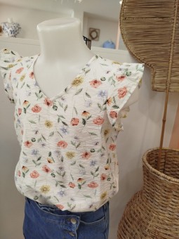 Blouse Iris Ecrue