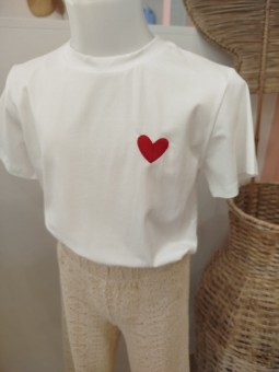 Tee-shirt cœur