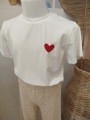 Tee-shirt cœur