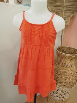 Robe Luna corail