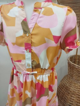 Robe courte Julia rose