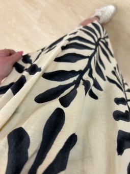 Robe longue Selene Noire