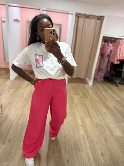 Pantalon Jade fuschia