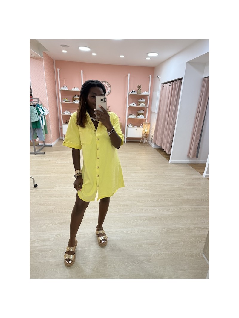 Robe Charly jaune