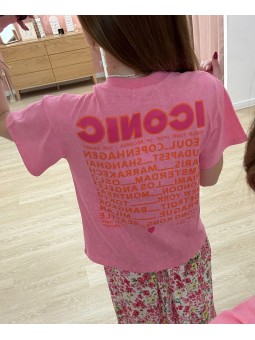 Tee-shirt ICONIC rose