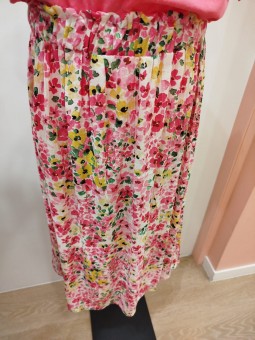 Jupe longue Anna rose