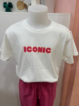 Tee-shirt iconic blanc