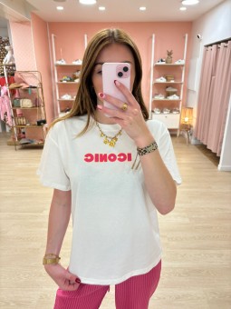 Tee-shirt Iconic blanc